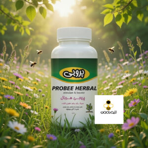 پروبی هربال محلول ۱ لیتری - تقویتکننده گیاهی زنبور عسل بدون آنتیبیوتیک برای جلوگیری از نوزما و افزایش تخمریزی